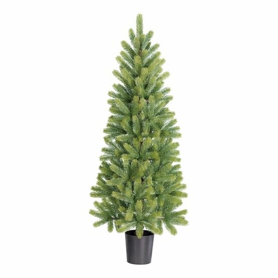 Black box trees nagoya sapin de noel artificiel h120 x ø50 cm - christmas tree pour intérieur - arbre avec 212 branches en pe -