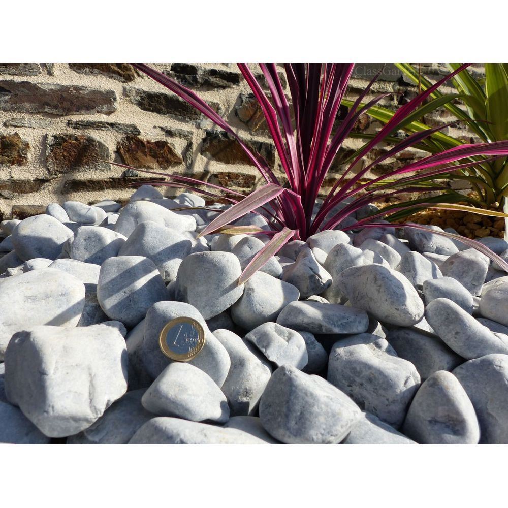 Galet gris clair 40-60 sac 20 kg