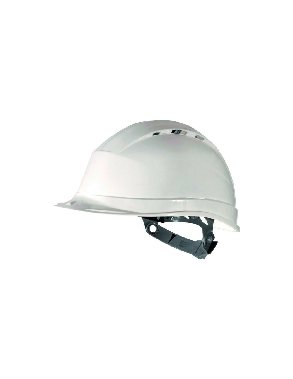 Casque chantier blanc ajust.