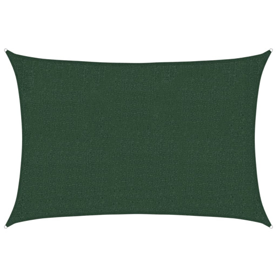 Voile d'ombrage 160 g/m² vert foncé 2x3 m pehd