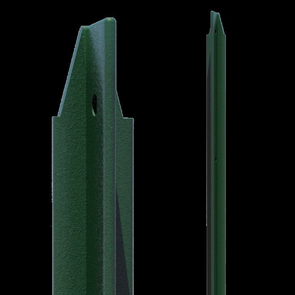 Piquet vert, h.100 x section.30x30x3 cm