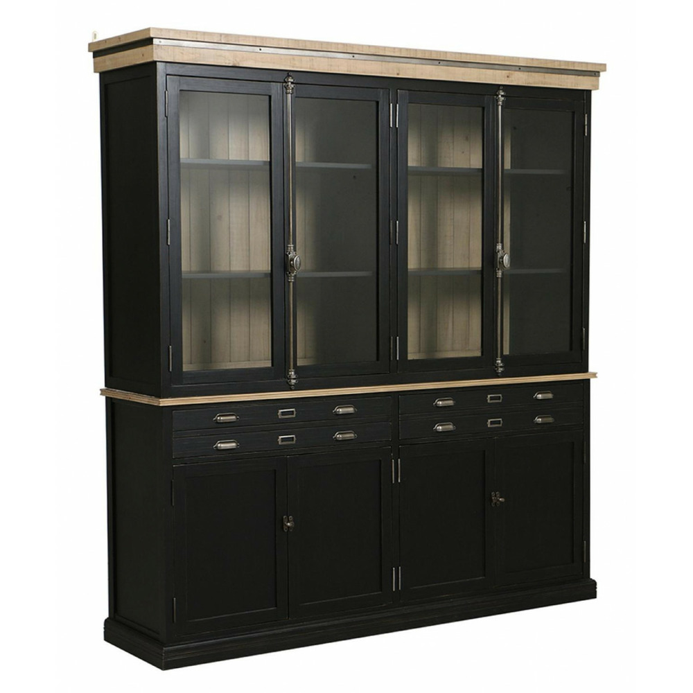 Buffet bois noir - magellan interior's