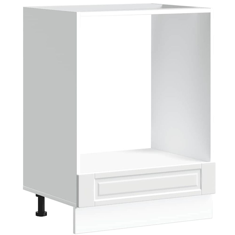 Armoire à four porto blanc bois d'ingénierie