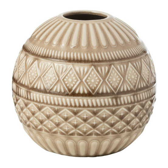 Vase boule en porcelaine