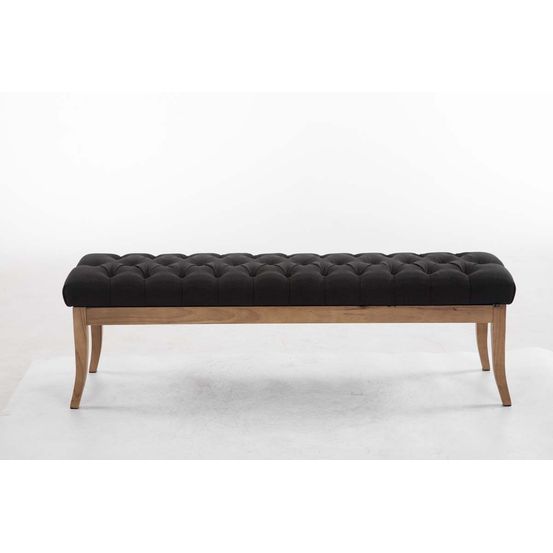 Banc ramses tissu antique-clair 150