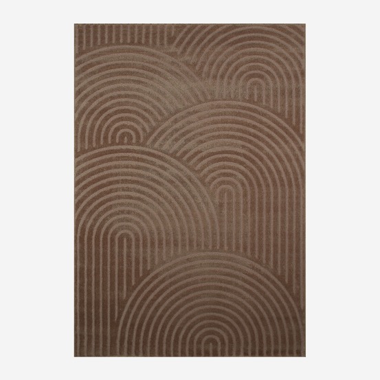 Tapis intérieur motif arches mocha - brad