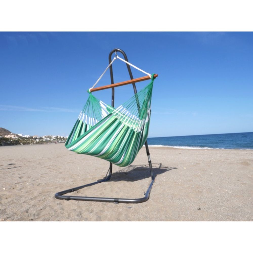 Chaise hamac albizia xxl avec support métal soledad