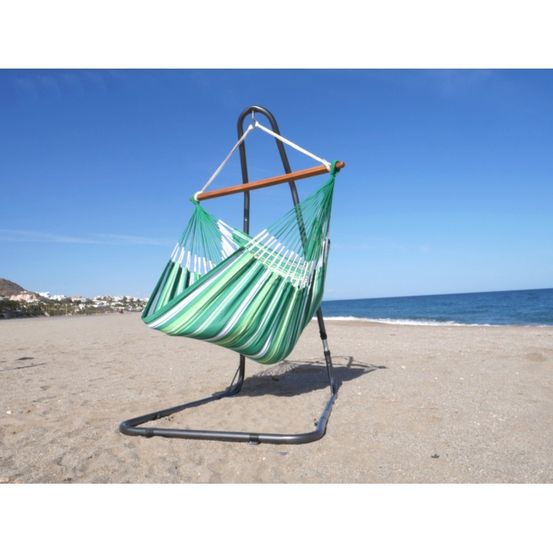 Chaise hamac albizia xxl avec support métal soledad
