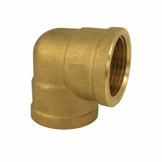 Angle laiton 90 degrés, raccord fileté intérieur