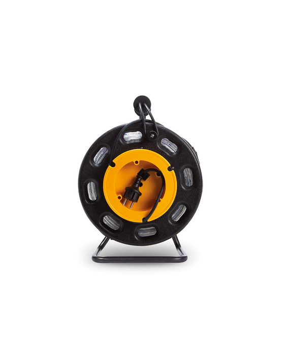 Tambour de corde lumineux led - 30 m - blanc froid - éclairage de sécurité pour professionnels