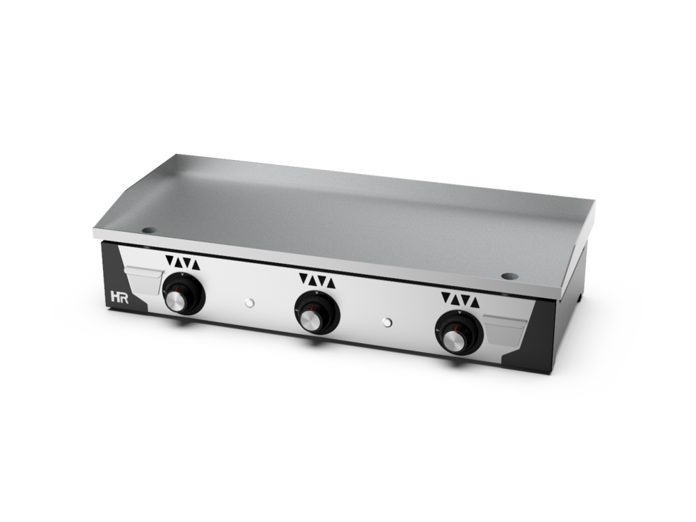 Plancha gaz aciero poli 15 mm 12000 w - hr fainca