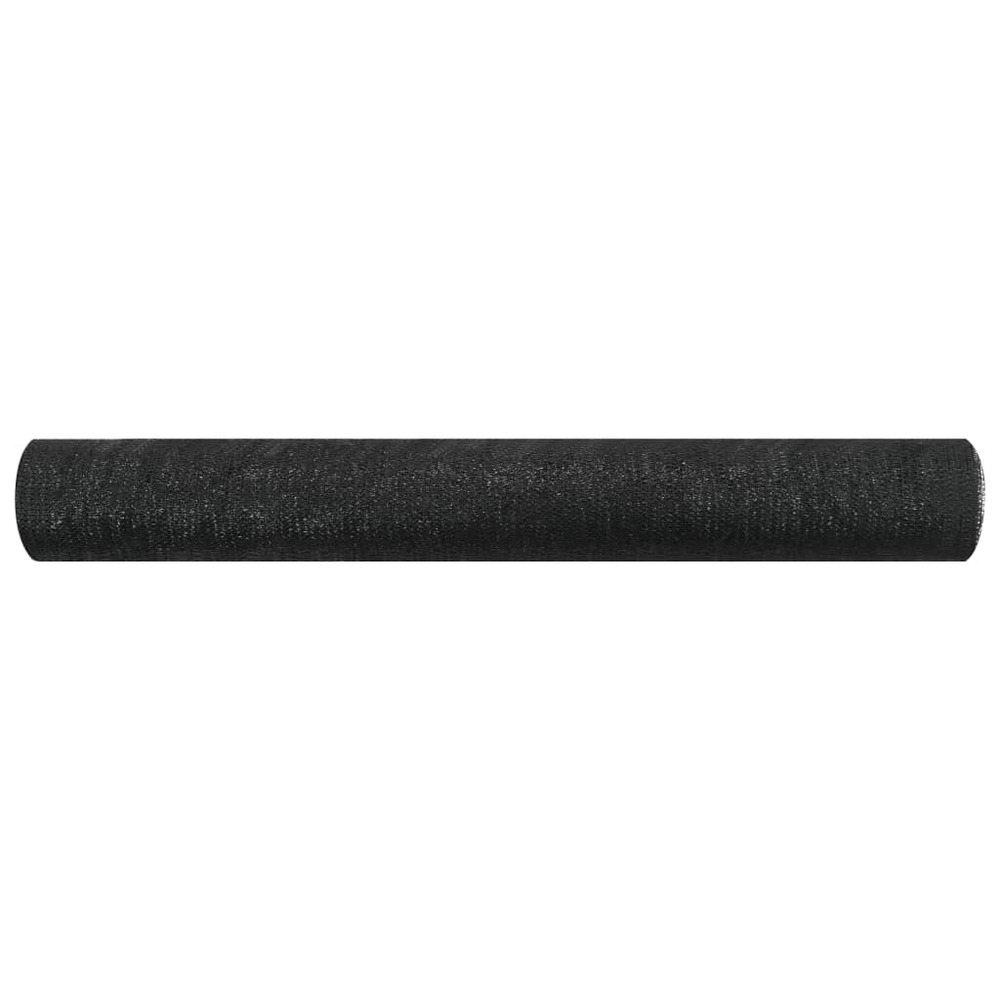 Filet brise-vue noir 2x25 m pehd 75 g/m²