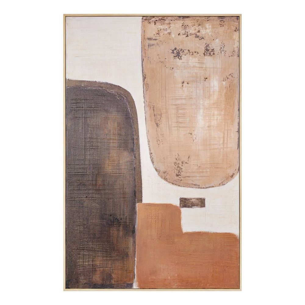 Toile colette 75x116cm marron