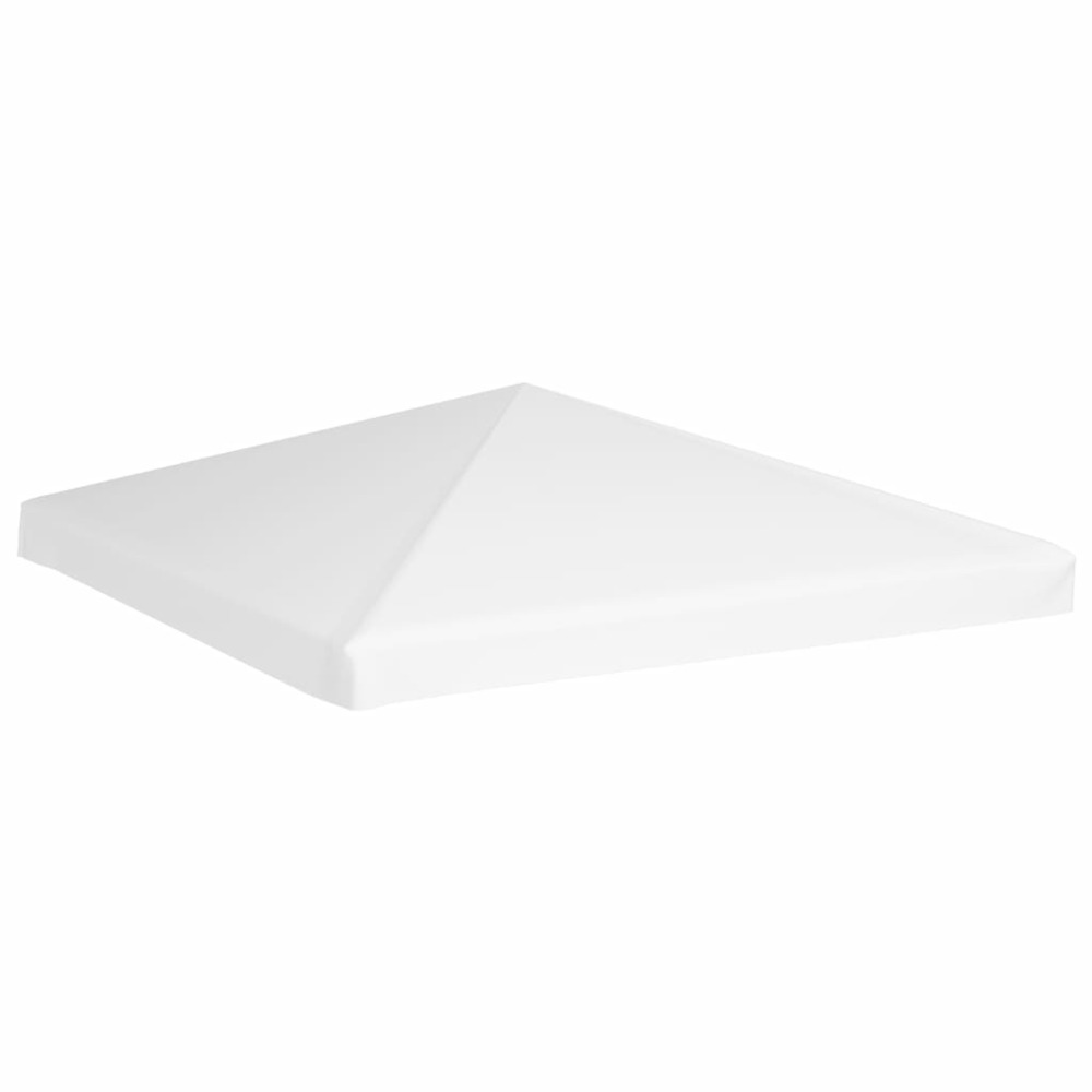 Toile de toit de belvédère 270 g/m² 3x3 m blanc