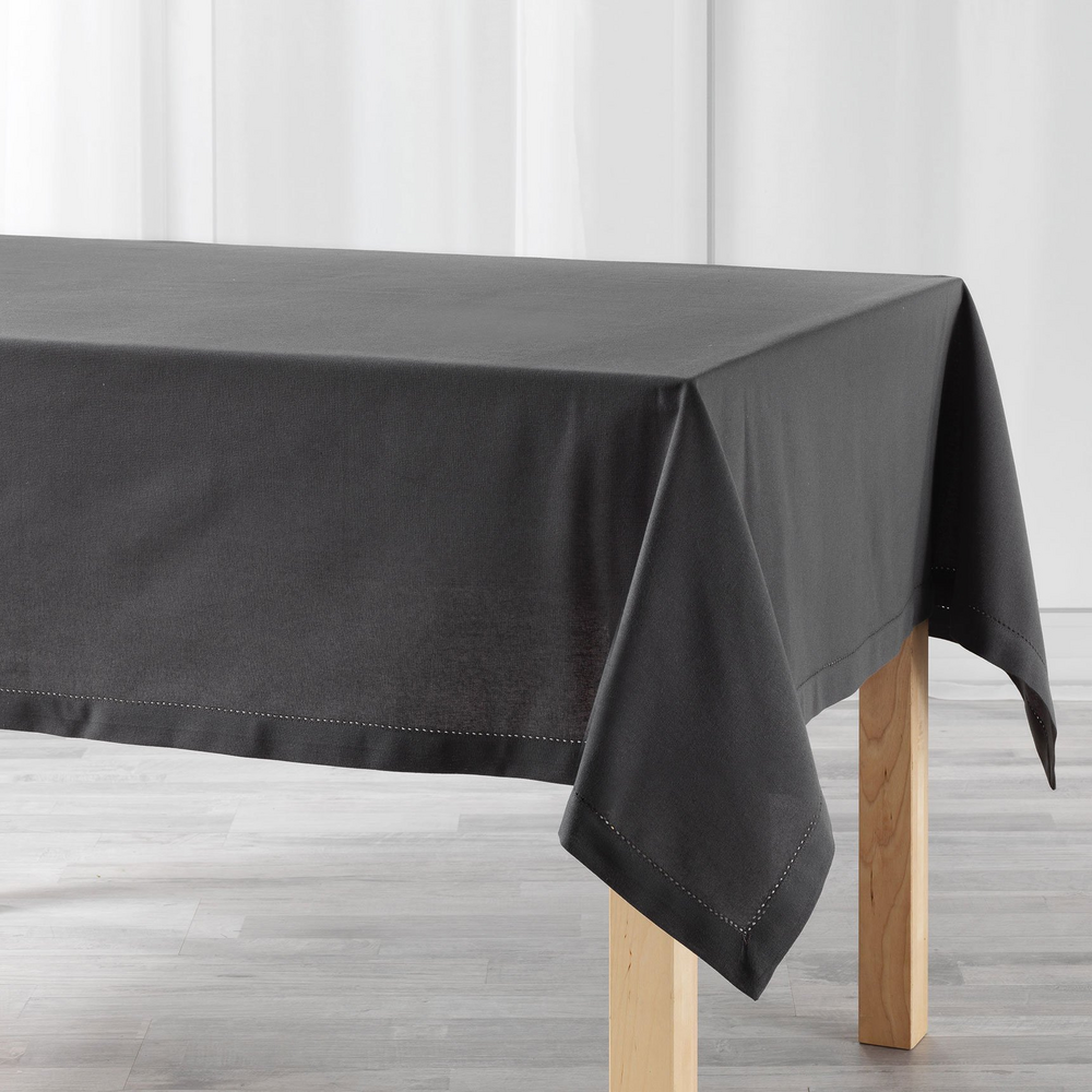 Nappe rectangle 140x240cm charlines anthracite