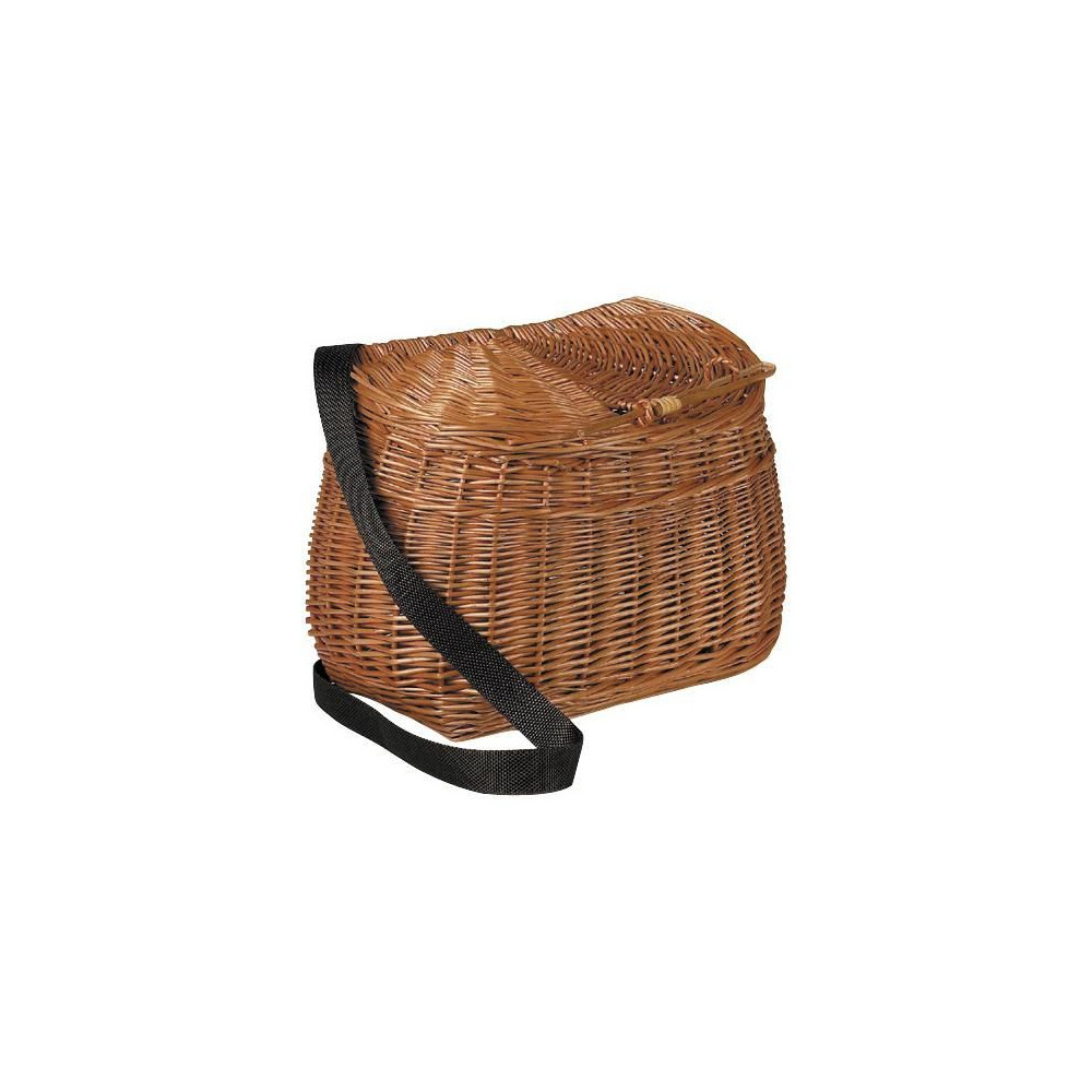 Panier De Pêche En Osier Vintage – Avec Bandoulière, Pour La Pêche à La Mouche