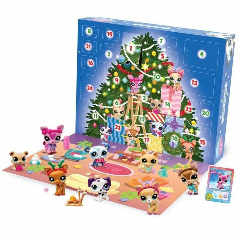 Calendrier de l'avent littlest pet shop surprises quotidiennes