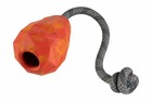 Jouet à lancer en caoutchouc huck-a-cone™ pour tirer, lancer, attraper. Couleur: red sumac (rouge), taille unique