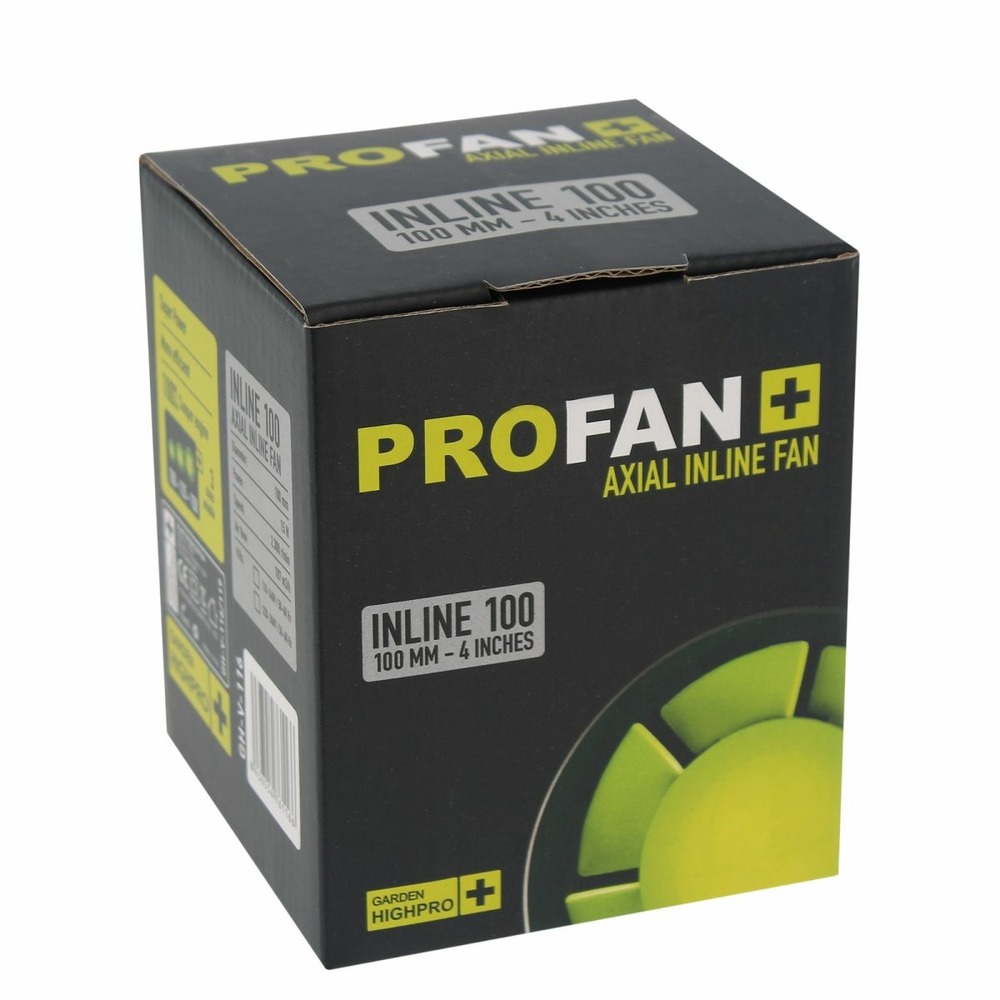 Extracteur de gaine profan 100mm - 107 m³/h