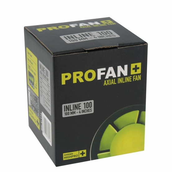 Extracteur de gaine profan 100mm - 107 m³/h