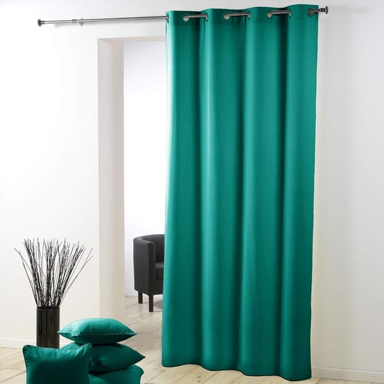 Rideau a oeillets plastique collection essentiel top color