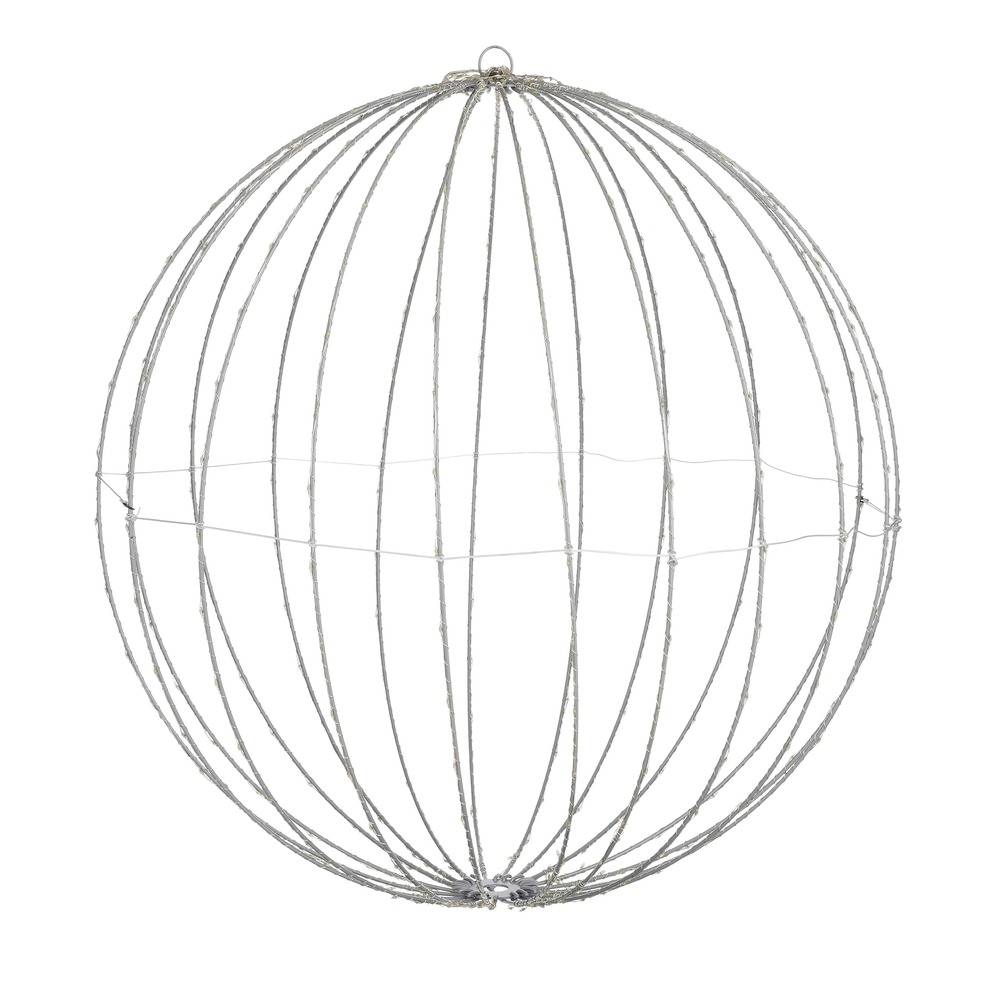 Luca lighting - boule de noël lumineuse 400 led blanc classique d60