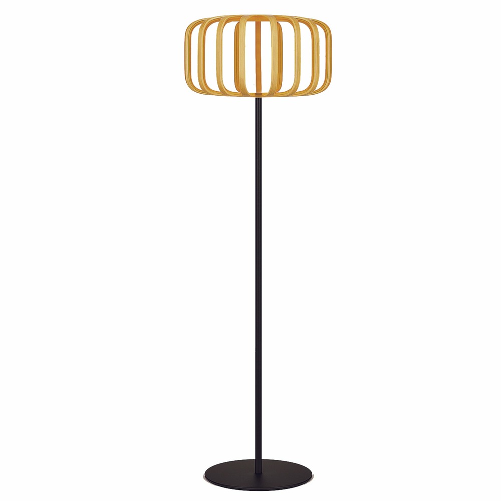 Lampadaire solaire standy bambou h150cm