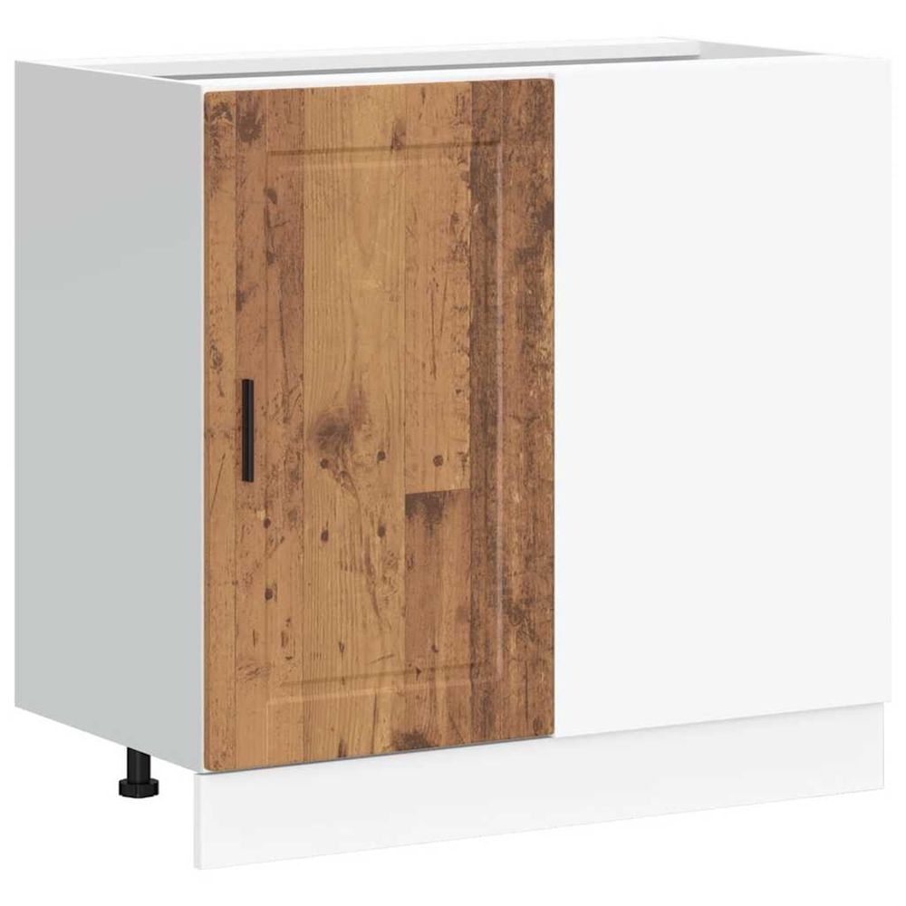 Armoire de cuisine porto vieux bois bois d'ingénierie