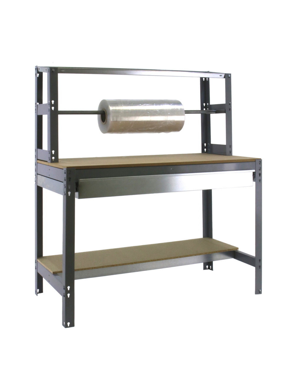 Etabli simonwork bt4 box 900 gris/bois gris/bois 1445x910x760 - simonrack