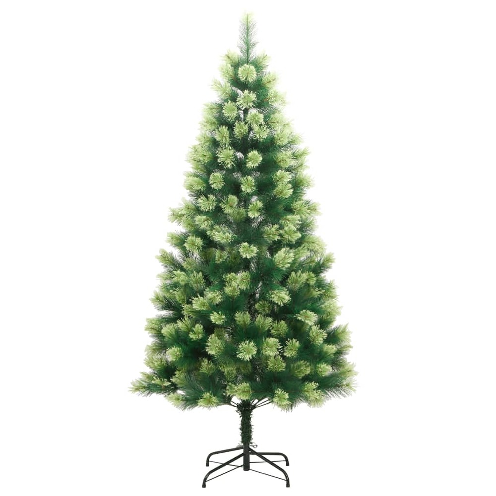 Sapin de noël artificiel à charnières avec support 240 cm