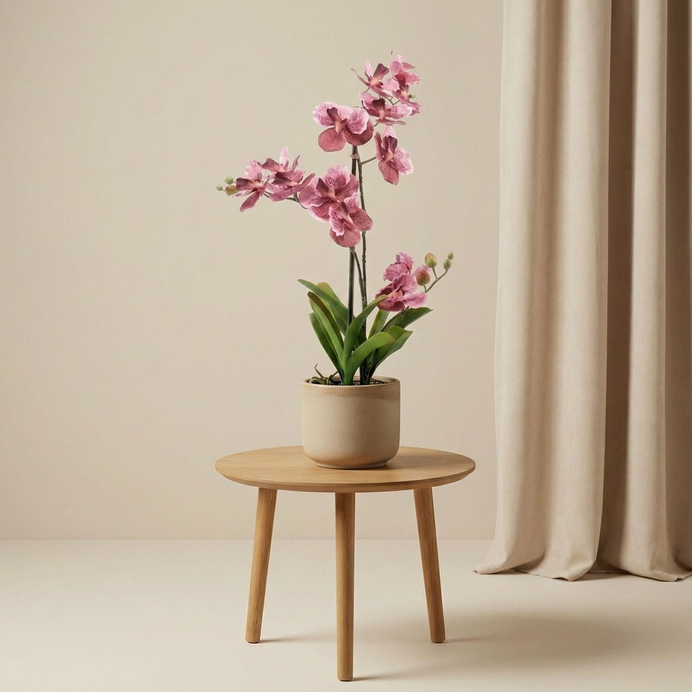 Orchidee vanda plante artificielle h60 cm