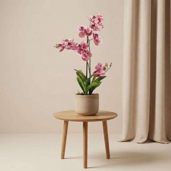 Orchidee vanda plante artificielle h60 cm