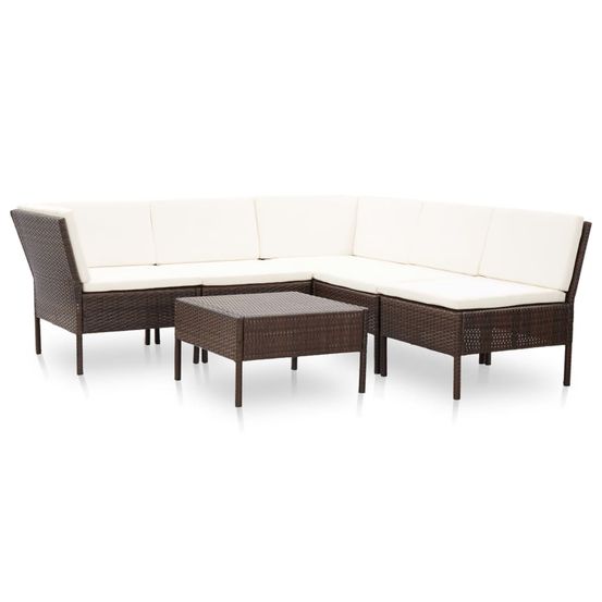VIDAXL SALON DE JARDIN 6 80-(917811)