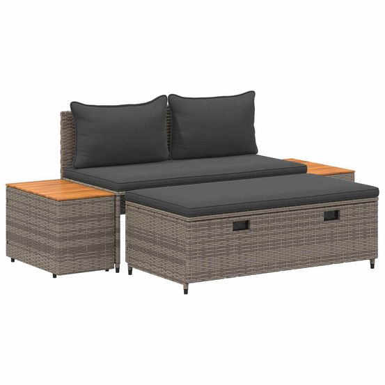 Ensemble de canapés d'extérieur 4 -seater 4 pc 55 x 30 x 39 cm