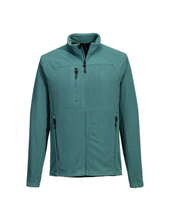 Ev4 polaire texturée - taille xxl - sarcelle - portwest