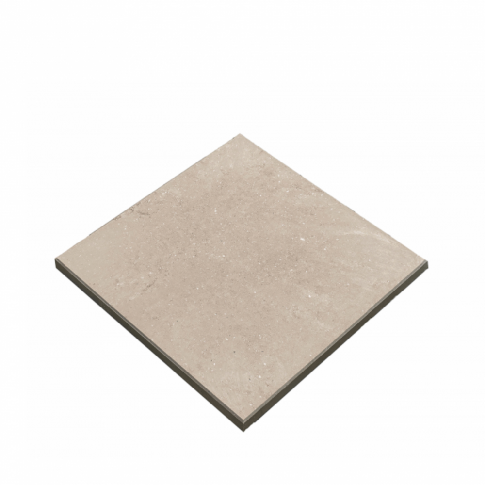 Dalle terrasse béton composite recyclé 50x50x3 cm - 7 kg : facile à poser - sable