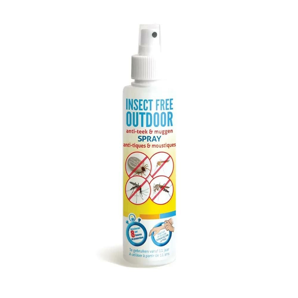 Spray anti-tiques et anti-moustiques bsi pour adulte 200ml