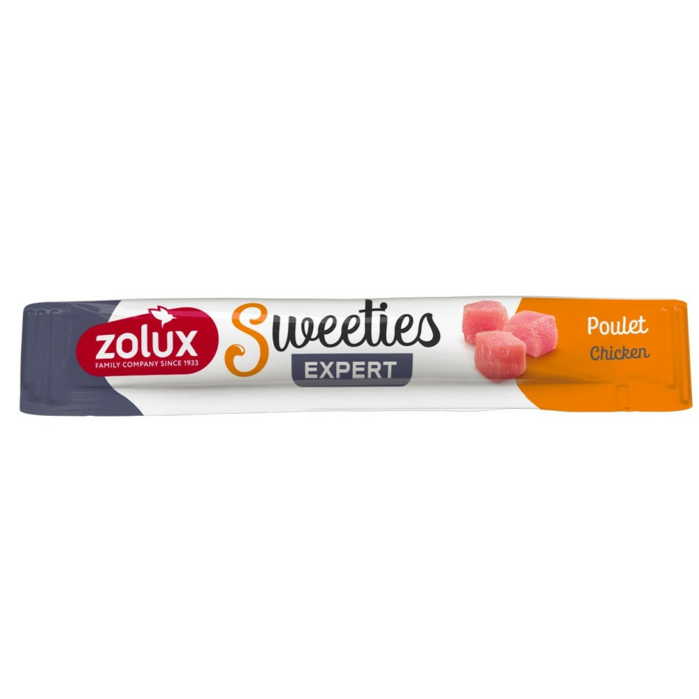 Stick crème poulet sweeties 14 g pour chien