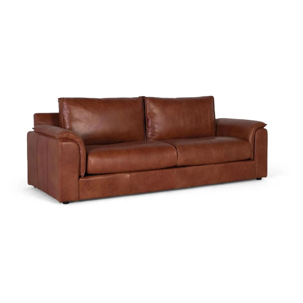 Sofa bois marron - décoration d'autrefois