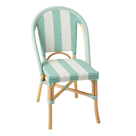 Chaise de jardin en rotin