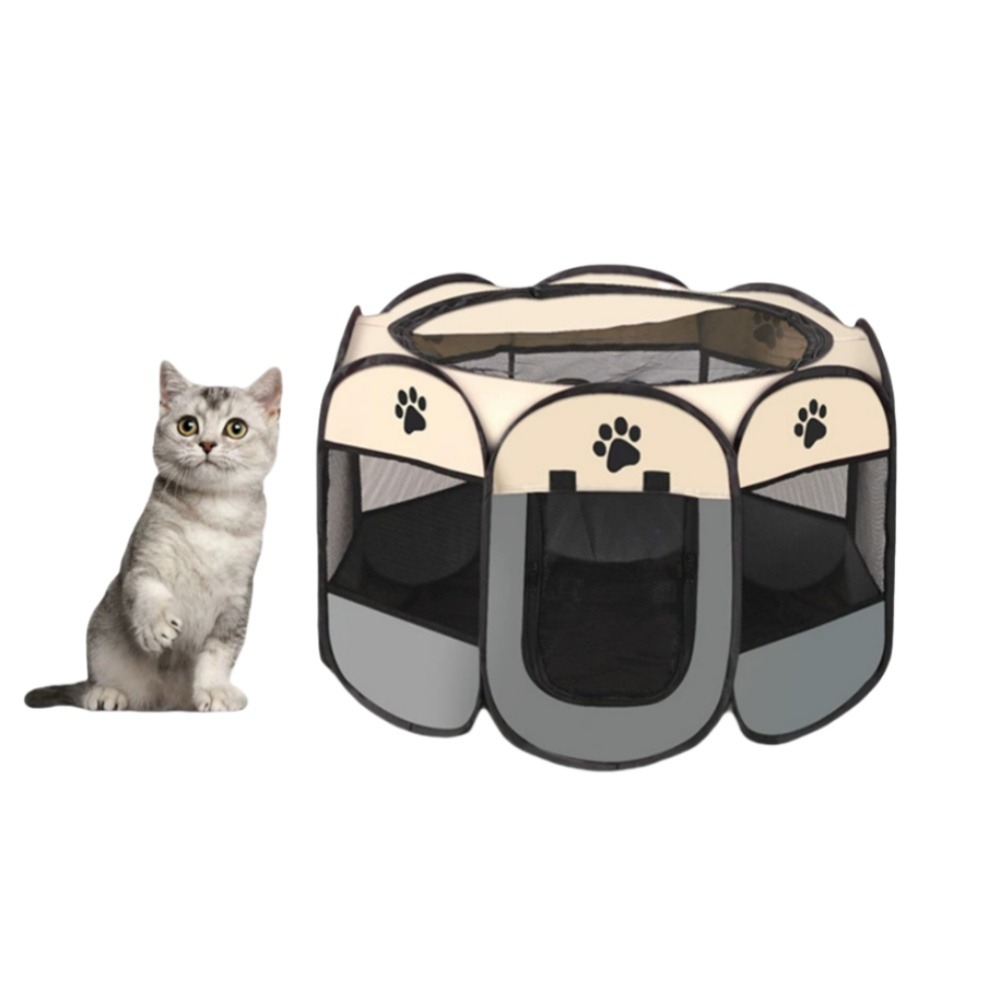 Dtopbuyage parc portable pour chats et chiens