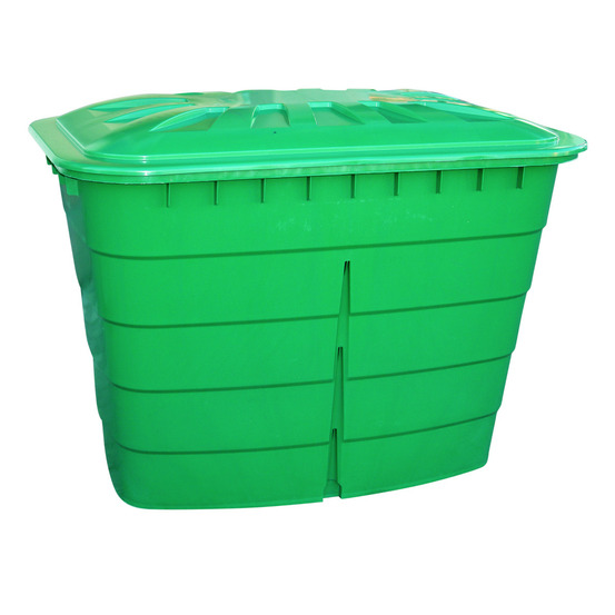 Cuve à eau rectangulaire verte 520l - 501207