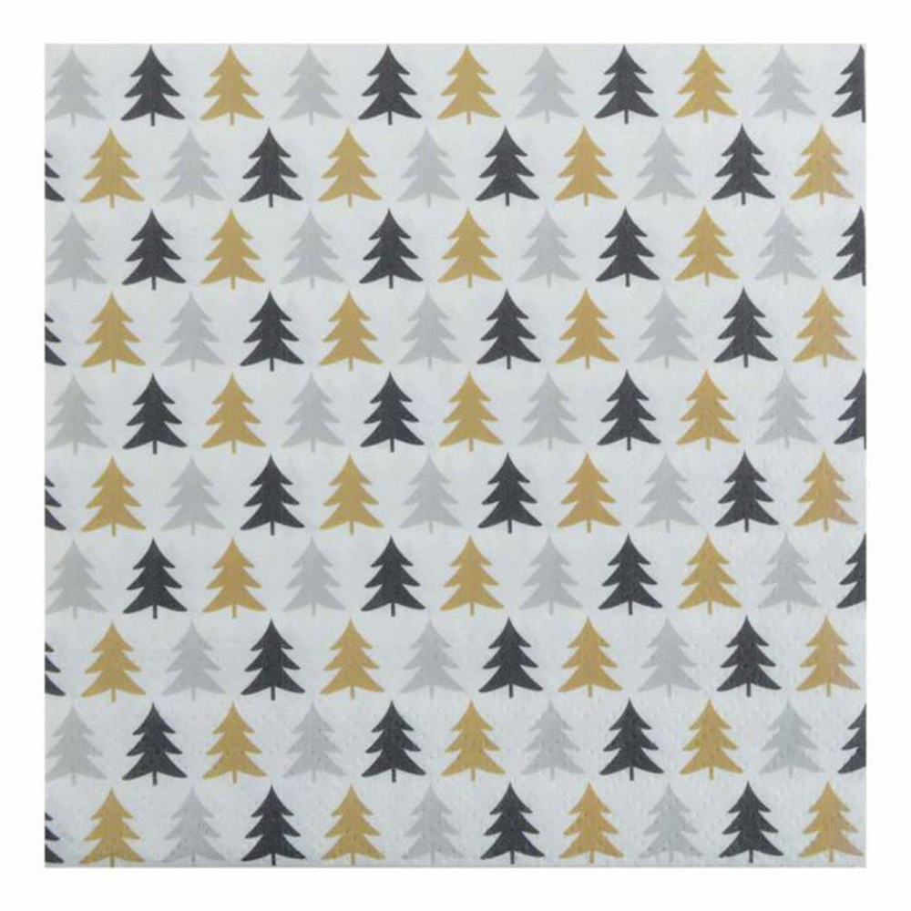 Lot de 20 serviettes en papier 