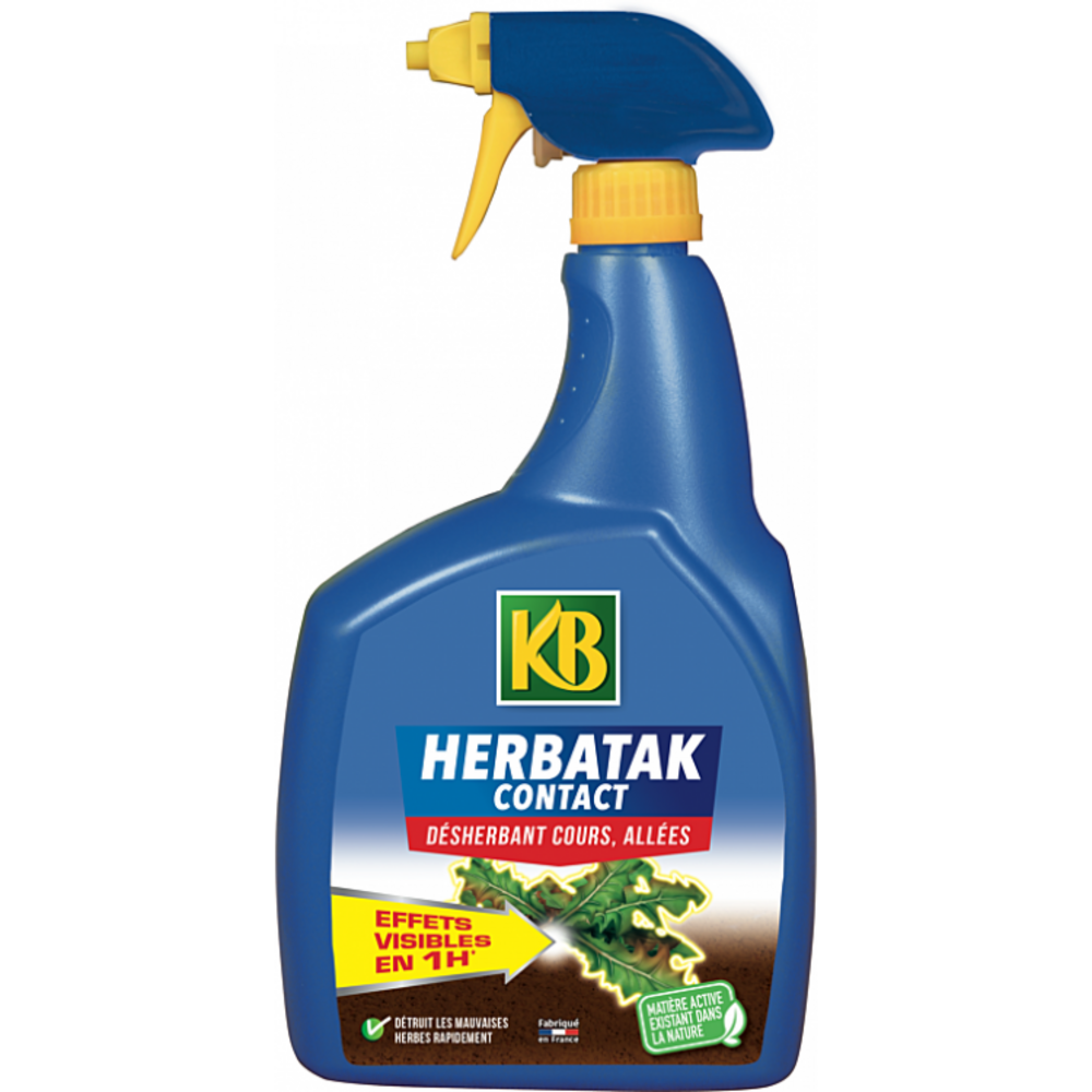 Désherbant pret à l'emploi cours, allées, terrasses 1 l