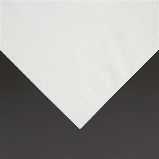 Serviettes cocktail 1 pli format 1/4 recyclable 300mm blanches - lot de 5000 - fiesta