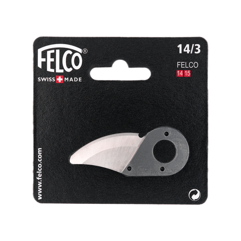 Felco lame de rechange 14/3 pour sécateurs (adaptée aux modèles felco 14-15, pièce détachée pour outils de jardin)