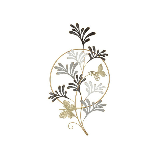 Décoration murale encadrée en métal