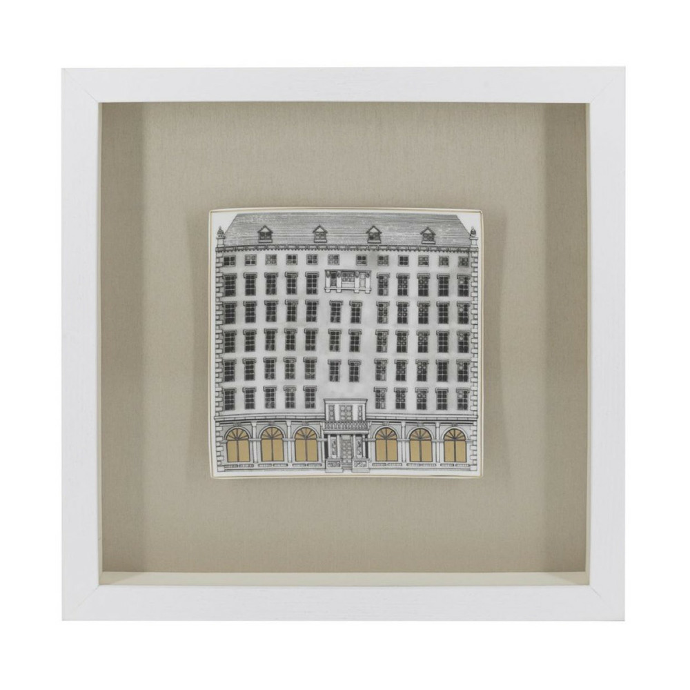 Tableau céramique céramique blanc - décoration d'autrefois