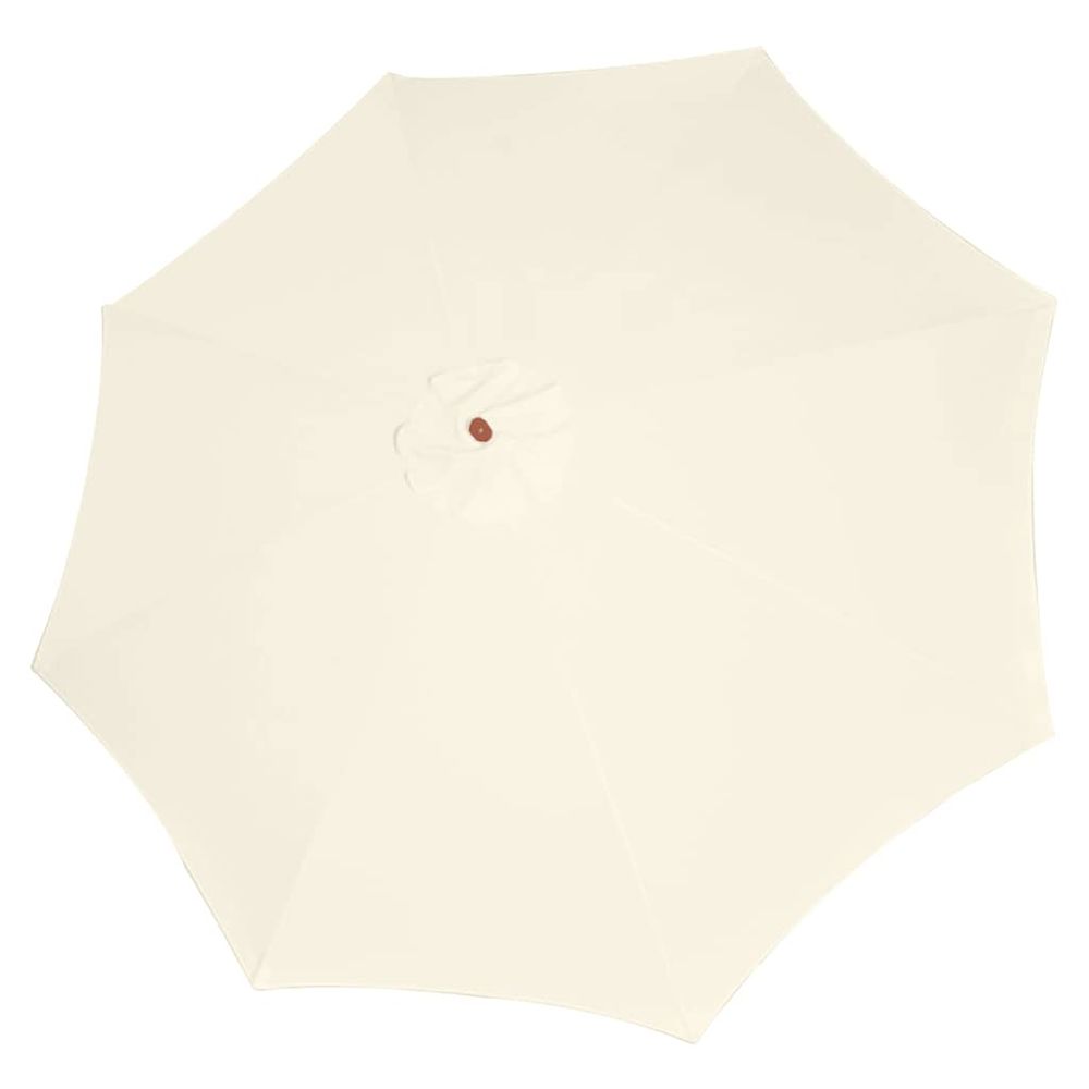 Parasol 300x258 cm blanc sable