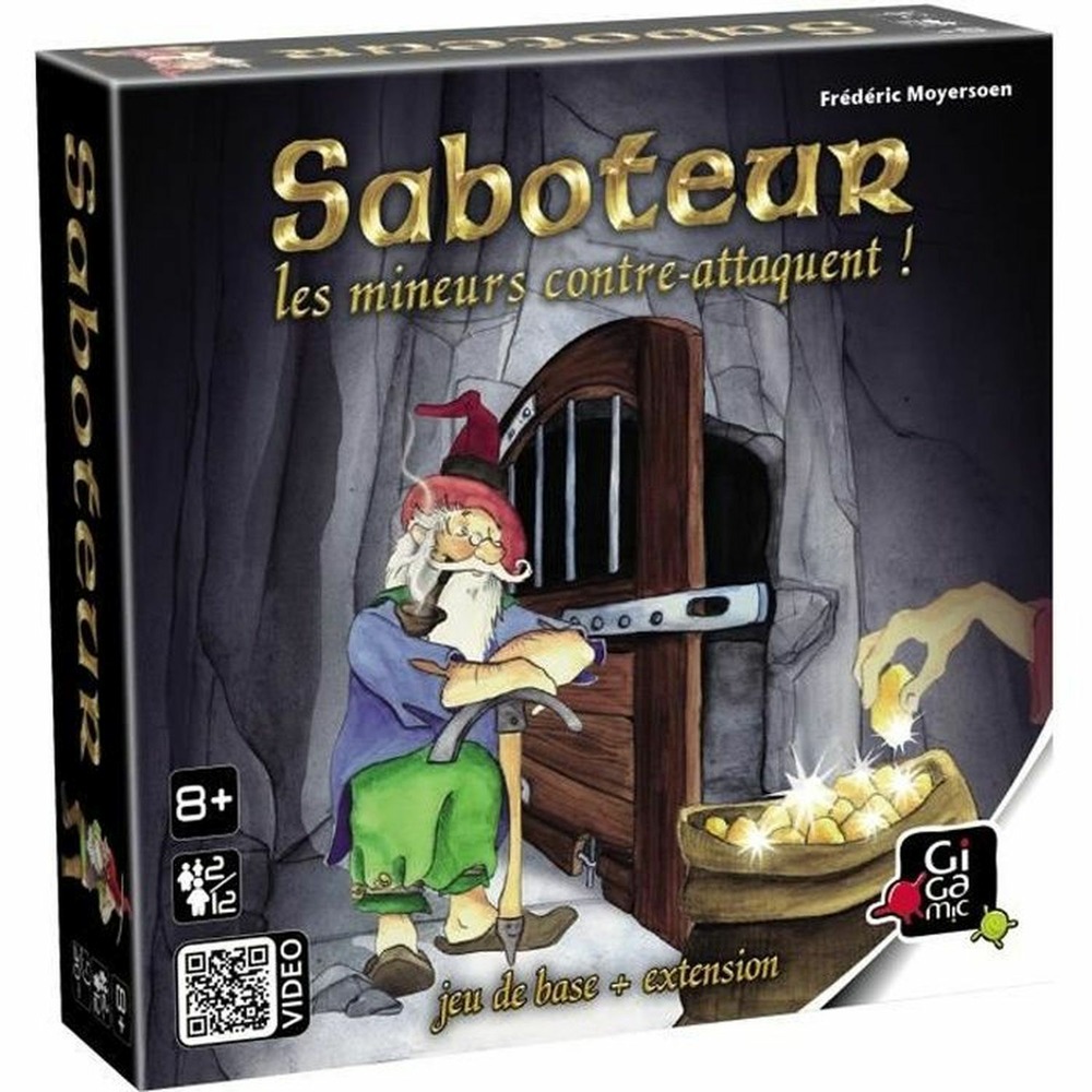 Gigamic - saboteur 2 : les mineurs contre-attaquent , carte, bluff